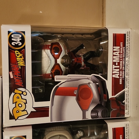 Funko Pop set of 3, Wasp No. 341, Ant Man No. 340 and Ghost No. 342 - Picture 4 of 6